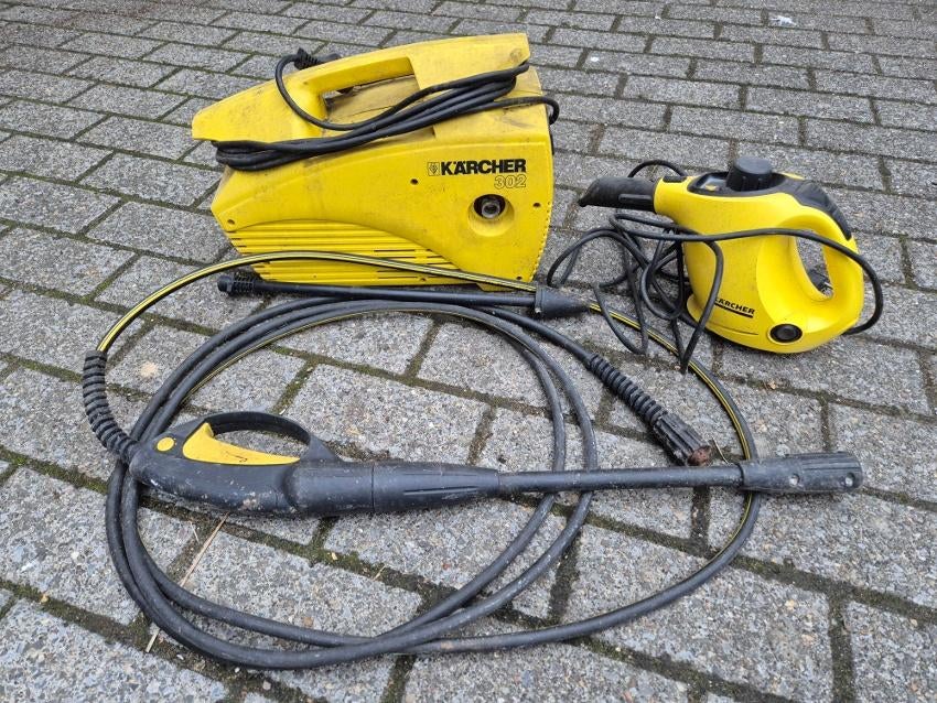 Kärcher 302 compleet met accessoires, Ophalen