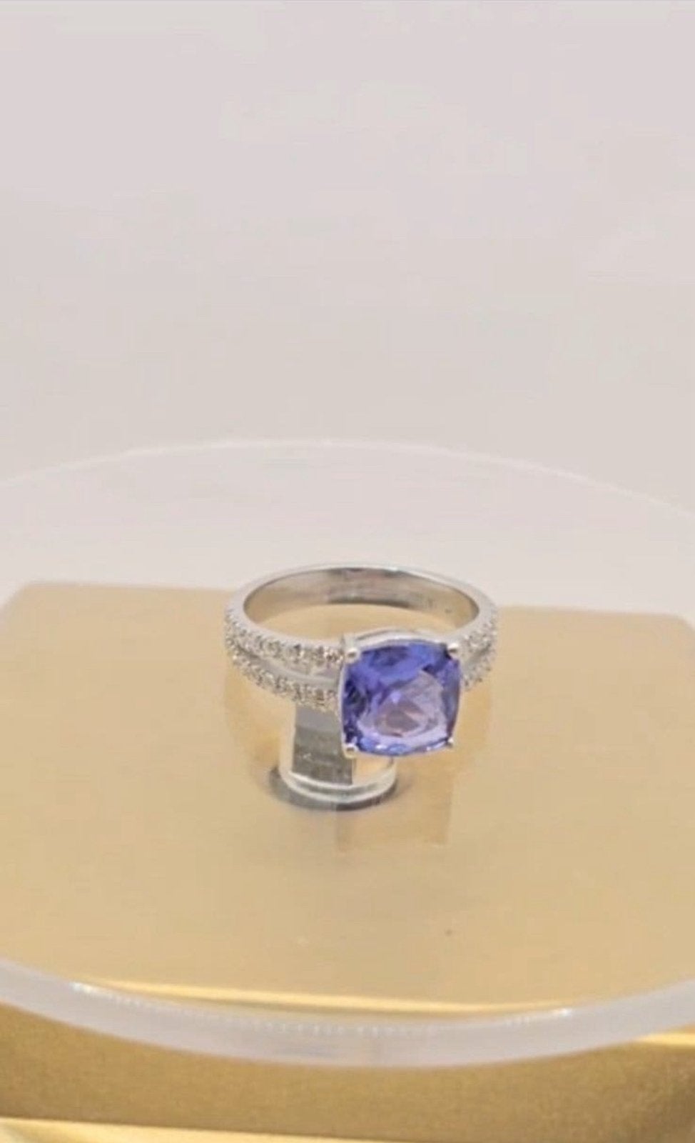 Bague or 18 ct, Enlèvement, Comme neuf, Or, Or