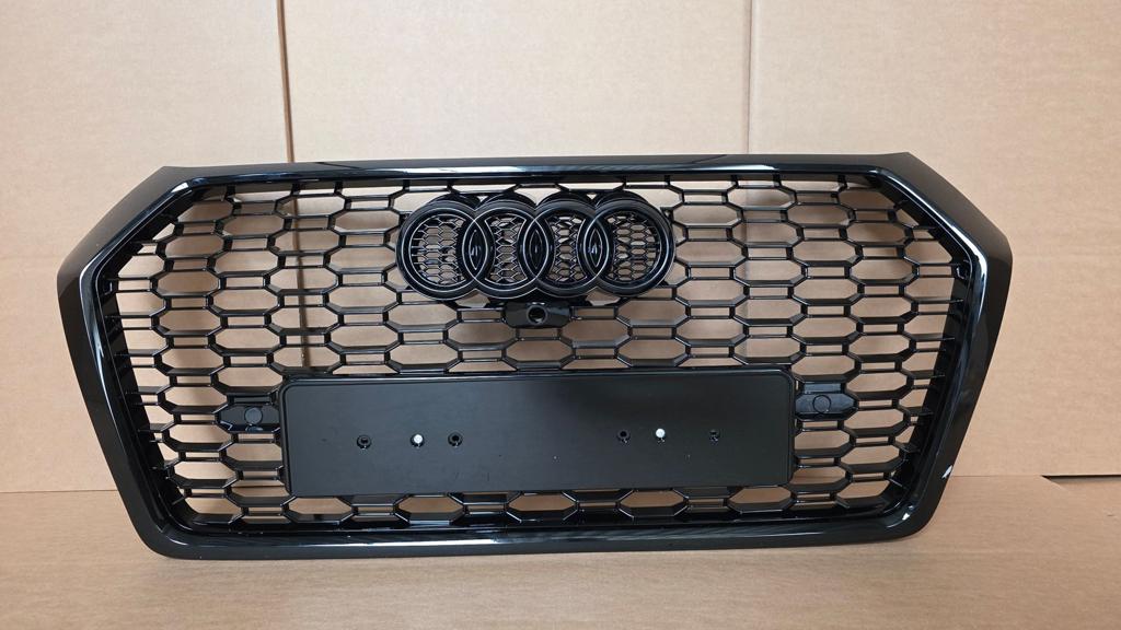 Grill Audi Q5 80A RS LOOK HOOGLANS ZWART NIEUW bj.2016-2020, Neuf, -, Origine de la pièce connue, -