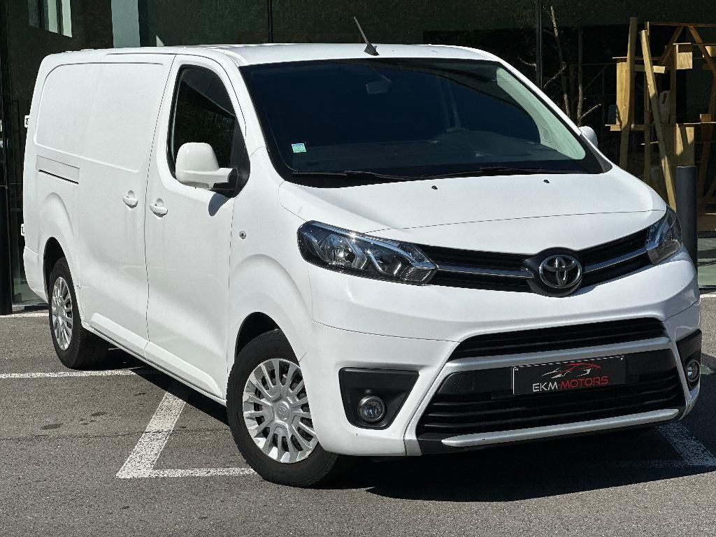 Toyota Proace 2.0 / Airco / Start-stop / 143923km, Auto's, 90 kW, Stof, 139 g/km, Wit