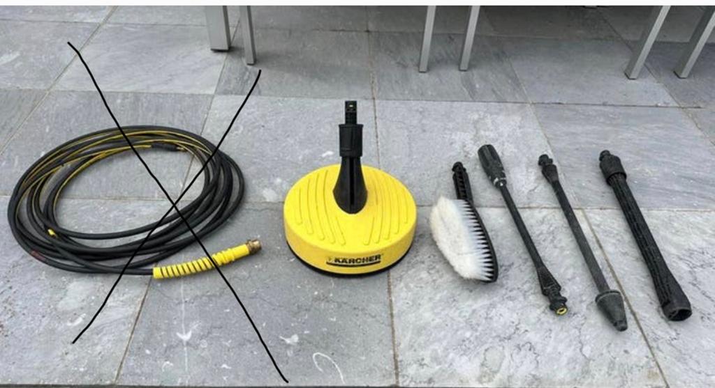 Karcher accessoires, Ophalen, Gebruikt