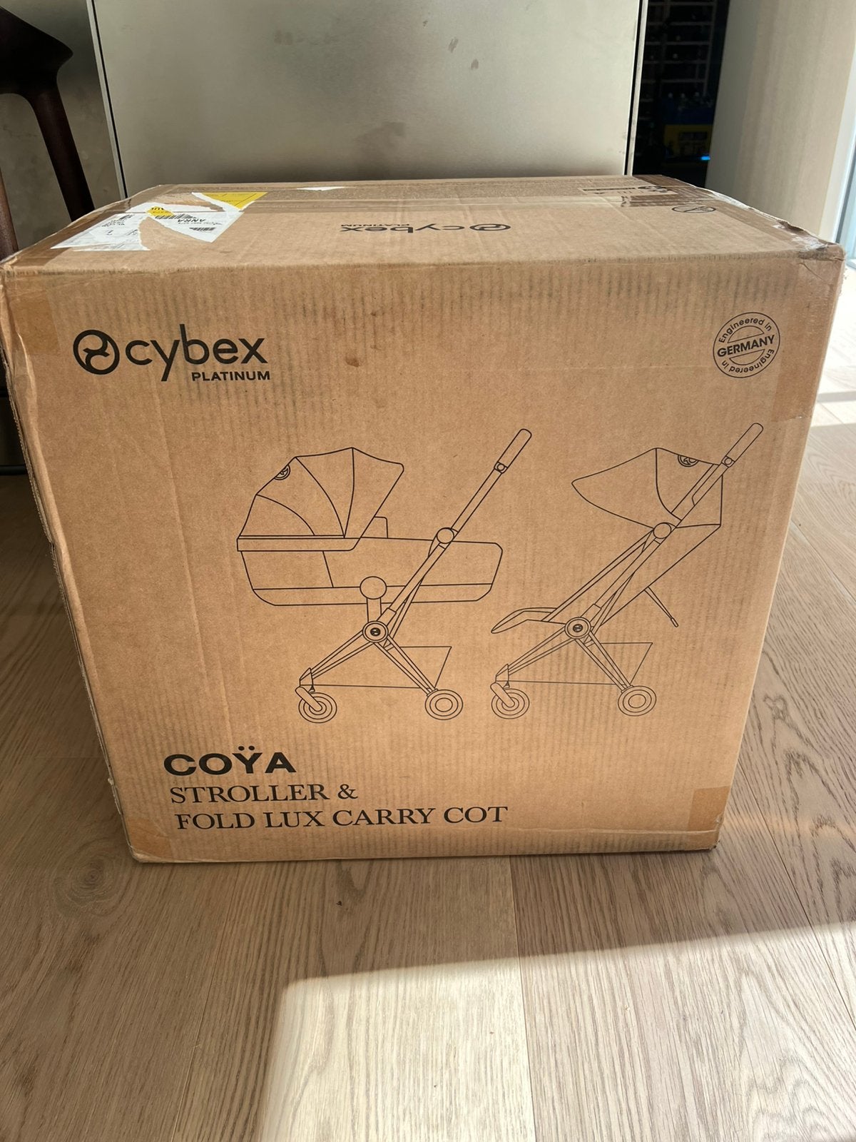 Cybex Coya Stroller & Fold Luxury Carry Cot - nieuw, Kinderen en Baby's, Buggy's, Ophalen, Nieuw