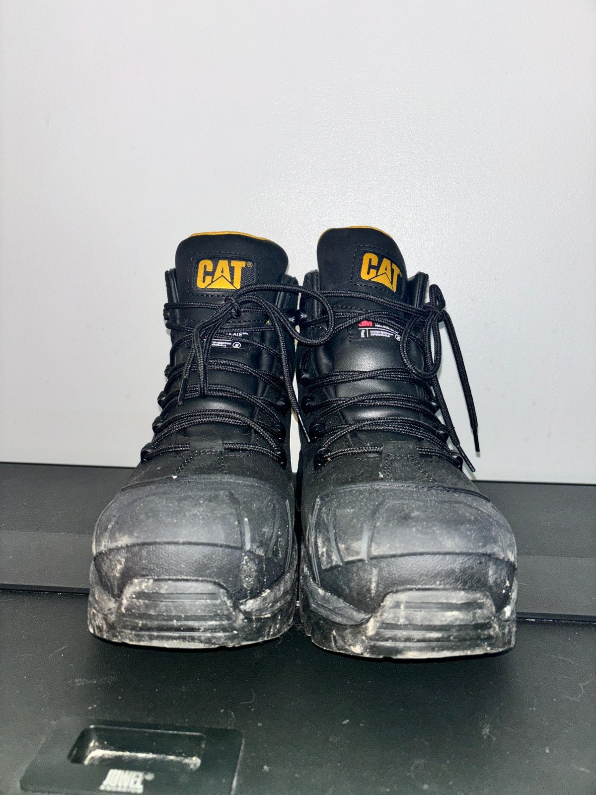Veiligheidschoenen (CAT everett hoog), Doe-het-zelf en Bouw, Veiligheidskleding, Ophalen, Zo goed als nieuw