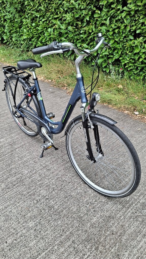 Weinig gebruikte mooie alu PRESTIGE 7v damesfiets =ALS NIEUW, Vélos & Vélomoteurs, Vélos | Femmes | Vélos pour femme, Vitesses