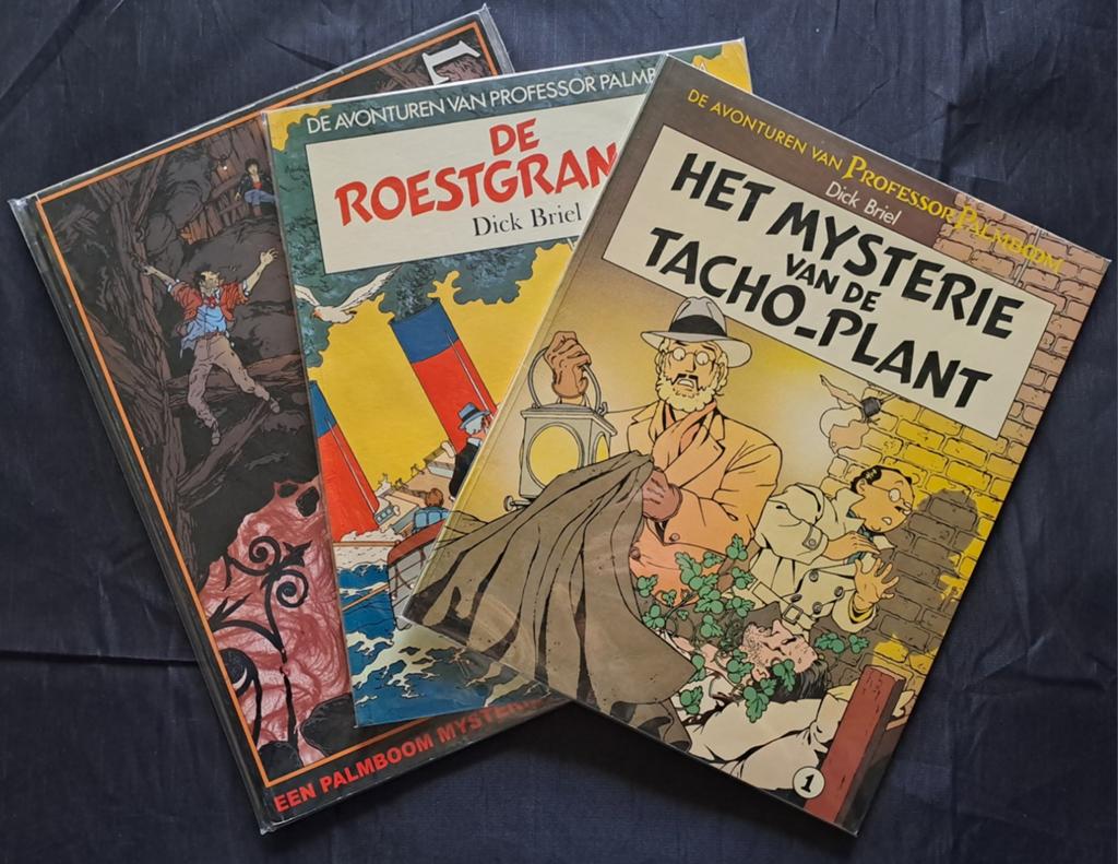 Volledige reeks De Avonturen van Professor Palmboom, Boeken, Stripverhalen, Ophalen of Verzenden
