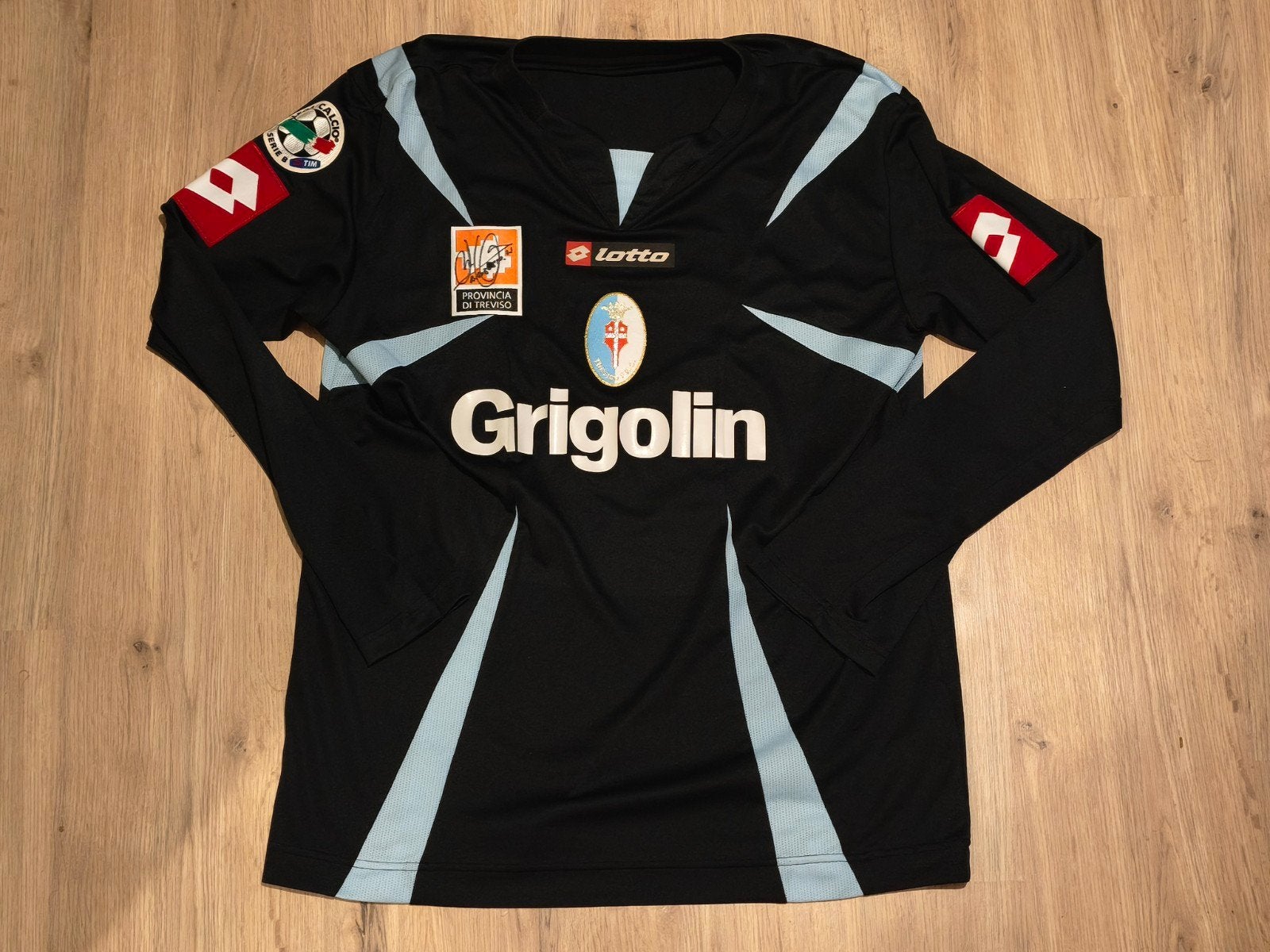 maillot Trévise Baseggio matchworn shirt ex anderlecht, Collections, Enlèvement ou Envoi, Maillot