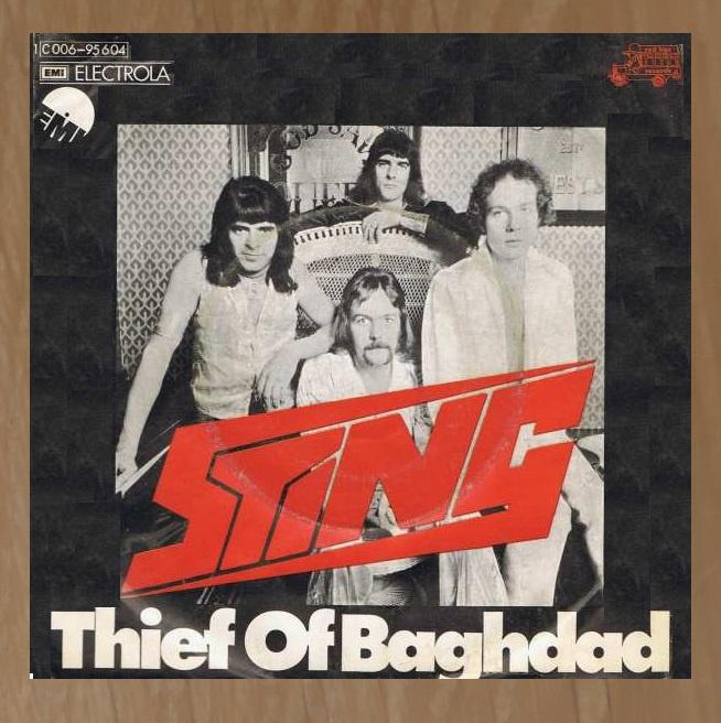 7"  Sting ‎– Thief Of Baghdad, Cd's en Dvd's, Vinyl Singles, Gebruikt, Single, 1970 - 1979, Rock en Metal, 7 inch, Ophalen of Verzenden