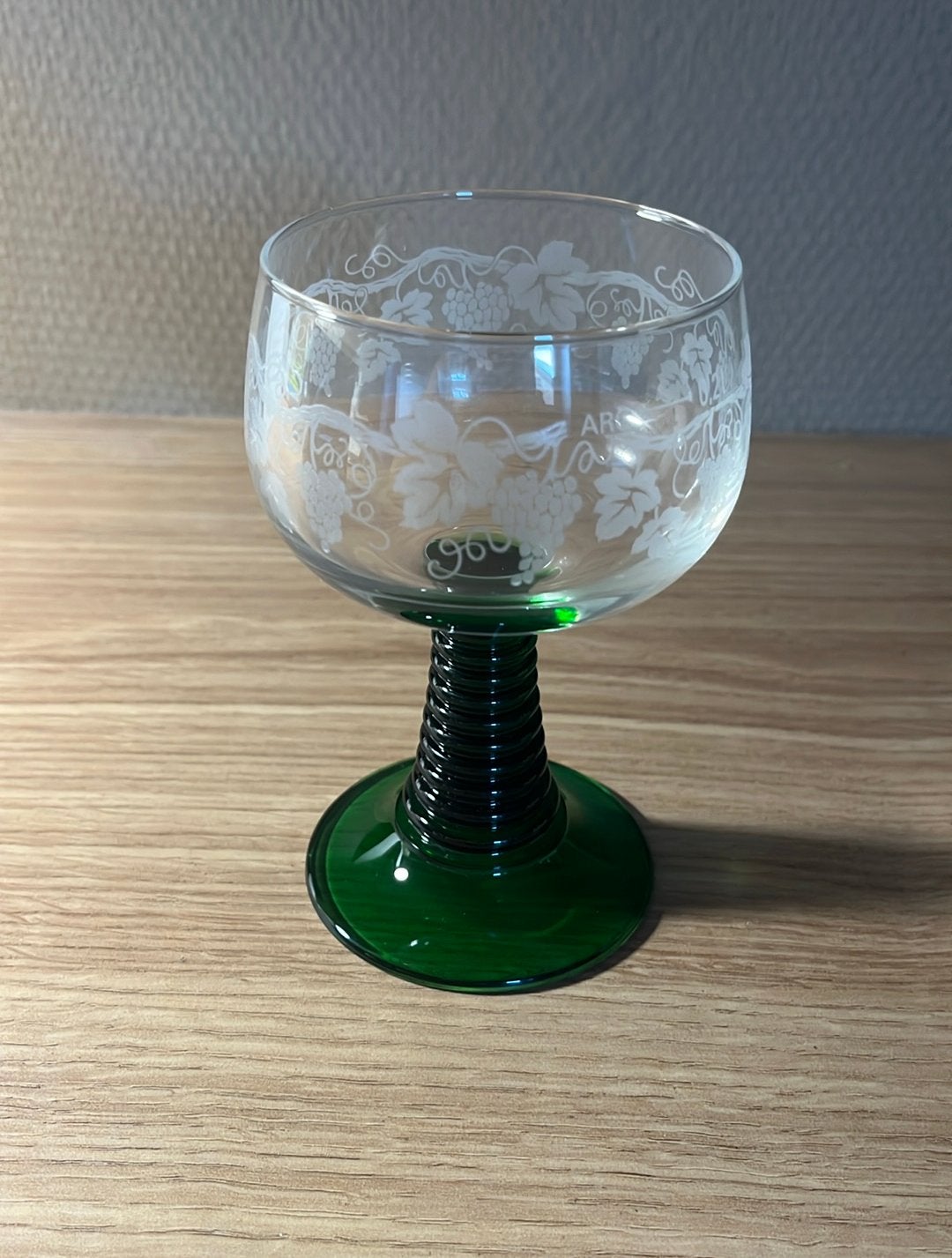 Set van 6 vintage Luminarc Roemer wijnglazen, Verzenden, Zo goed als nieuw, Overige typen