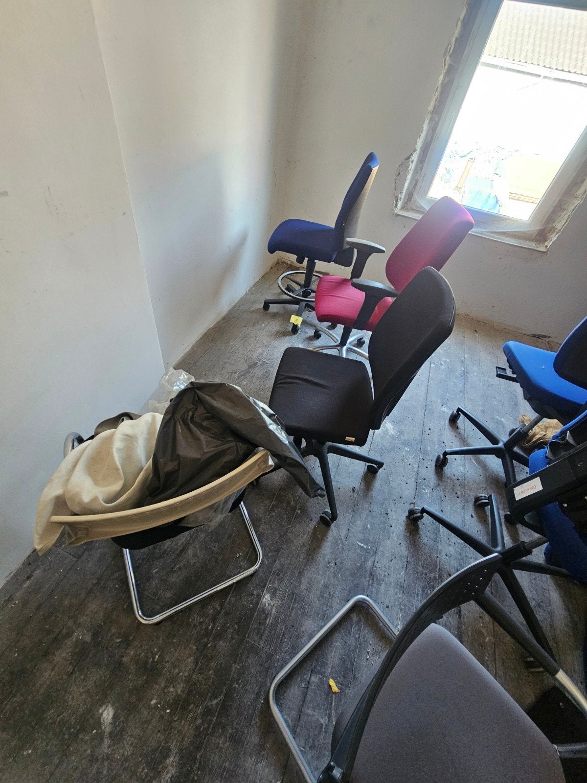 1 lot de chaises de bureaux gratuit, Enlèvement ou Envoi