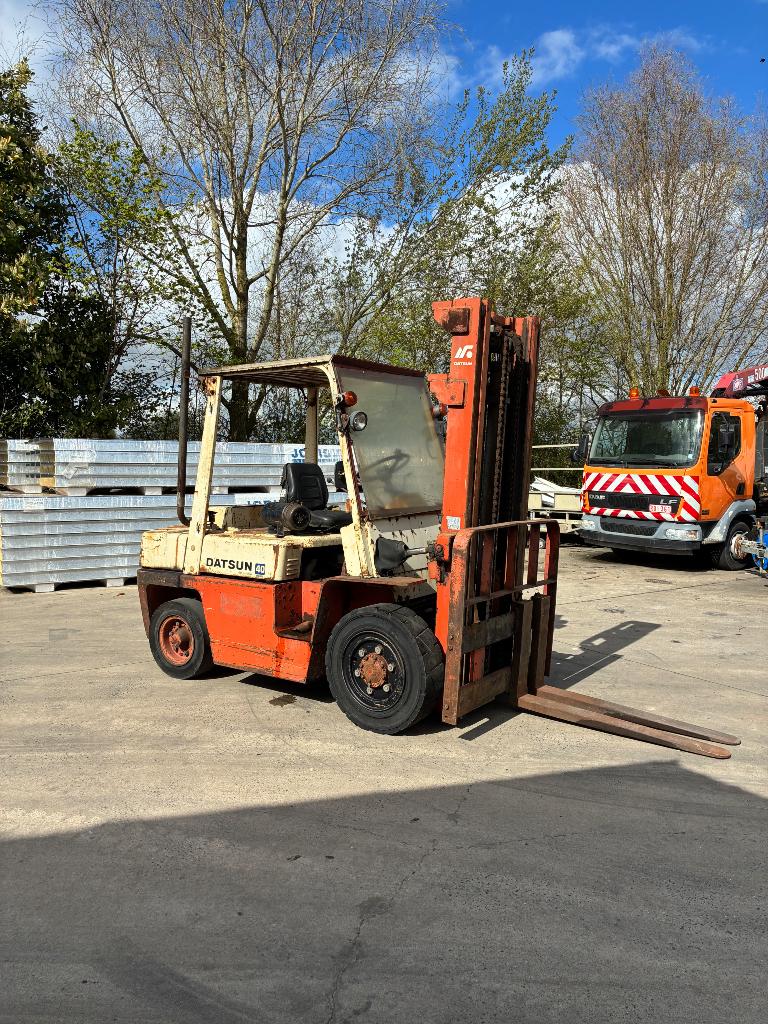 Heftruck 4 ton diesel, Ophalen, Diesel, Datsun, Heftruck