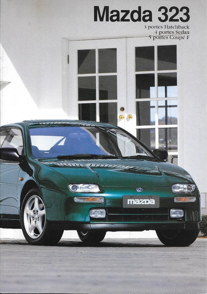 MAZDA 323,  1994, Boeken, Auto's | Folders en Tijdschriften, Ophalen of Verzenden, Zo goed als nieuw, Mazda