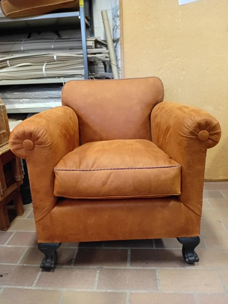 Fauteuil confortable neuf, Autres matériaux, Moins de 75 cm, Comme neuf, Enlèvement