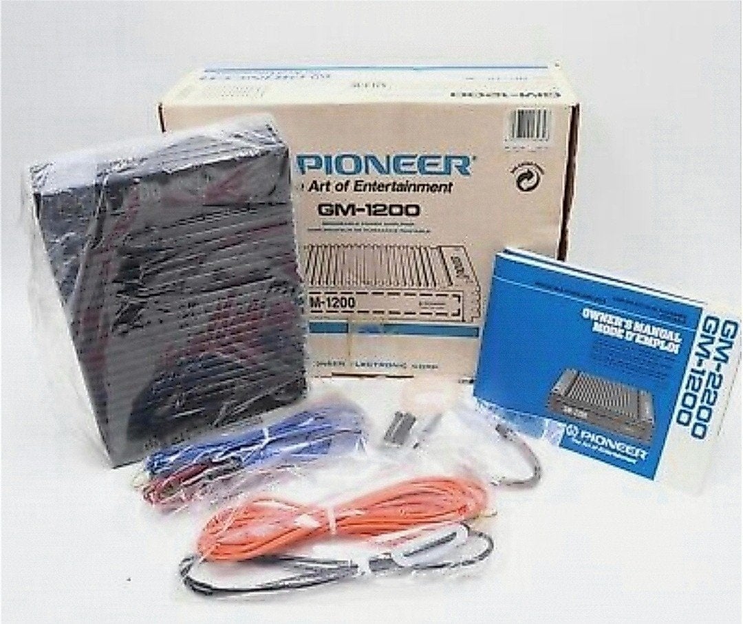 Pioneer gm-1200 (NOS), Envoi, Neuf