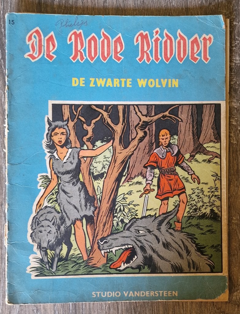De Rode Ridder - Nummer 15 - Eerste druk van 1963, Enlèvement ou Envoi, Willy Vandersteen, Une BD, Utilisé