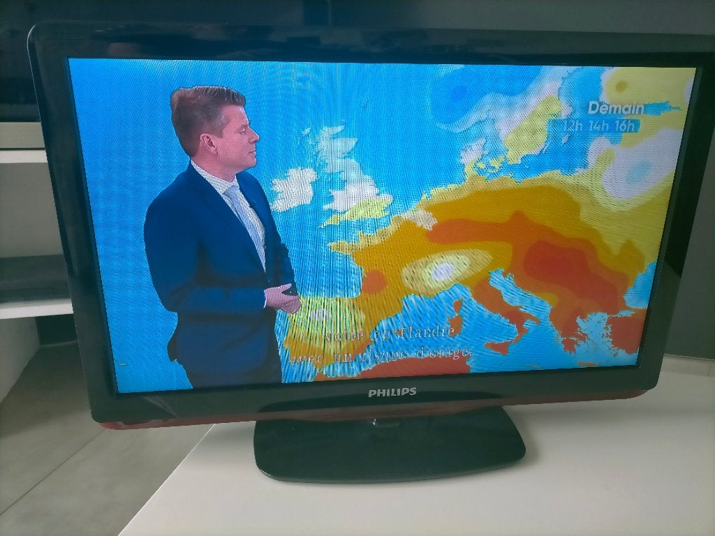 Télévision écran plat 55cm., TV, Hi-fi & Vidéo, Enlèvement, Comme neuf, LED, Philips