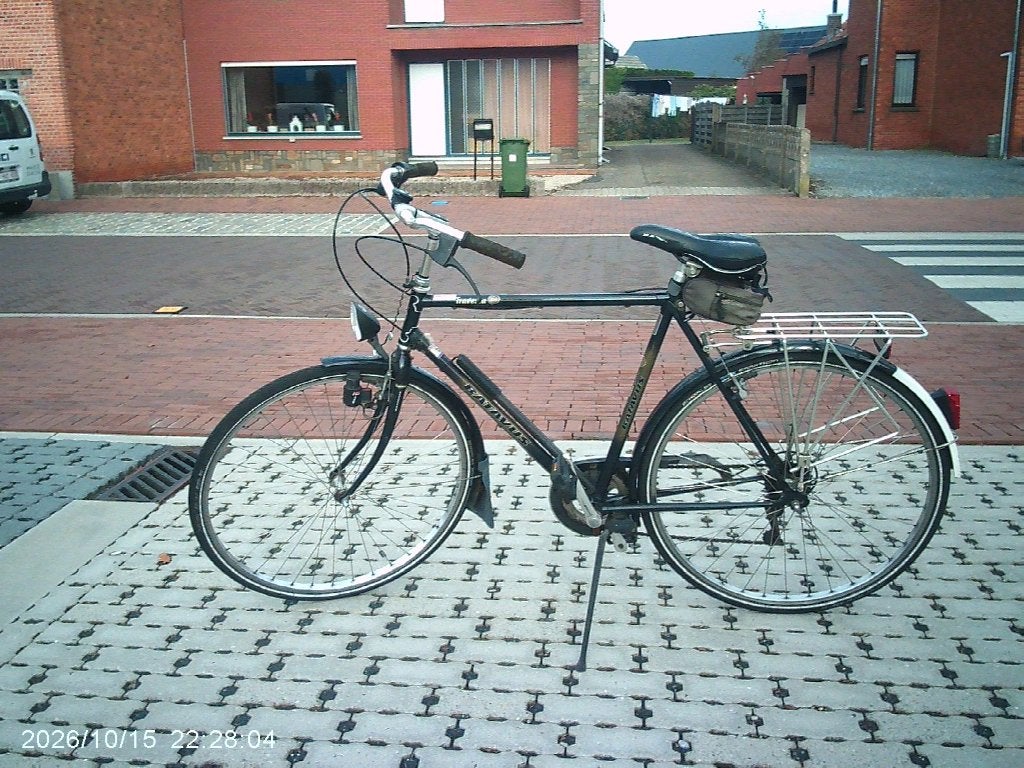 HERENFIETS TRAVERSA BATAVUS, Fietsen en Brommers, Ophalen, Gebruikt, Velgrem, Versnellingen