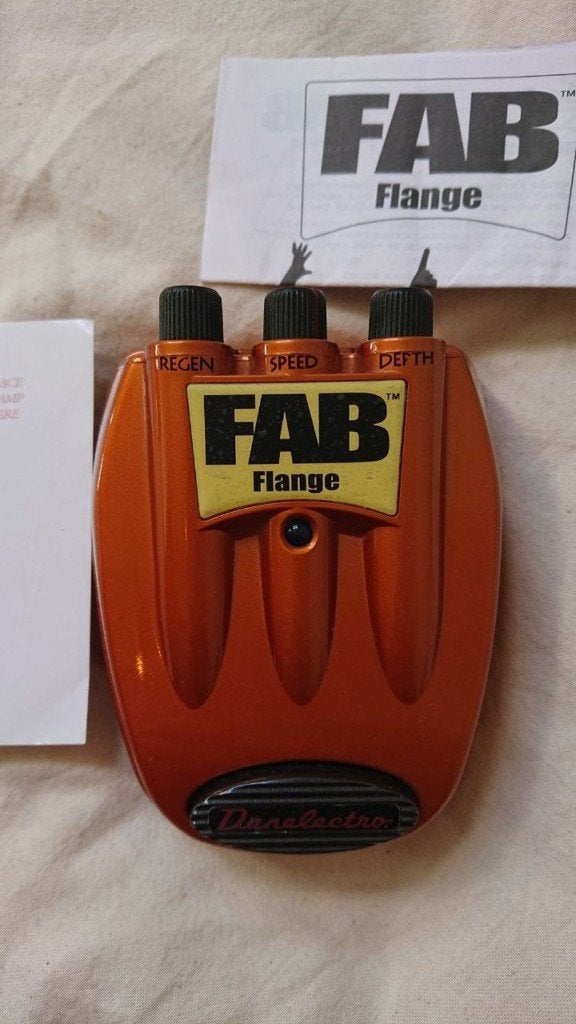 Danelectro Fab Flange 2000s, Enlèvement ou Envoi, Comme neuf, Autres types