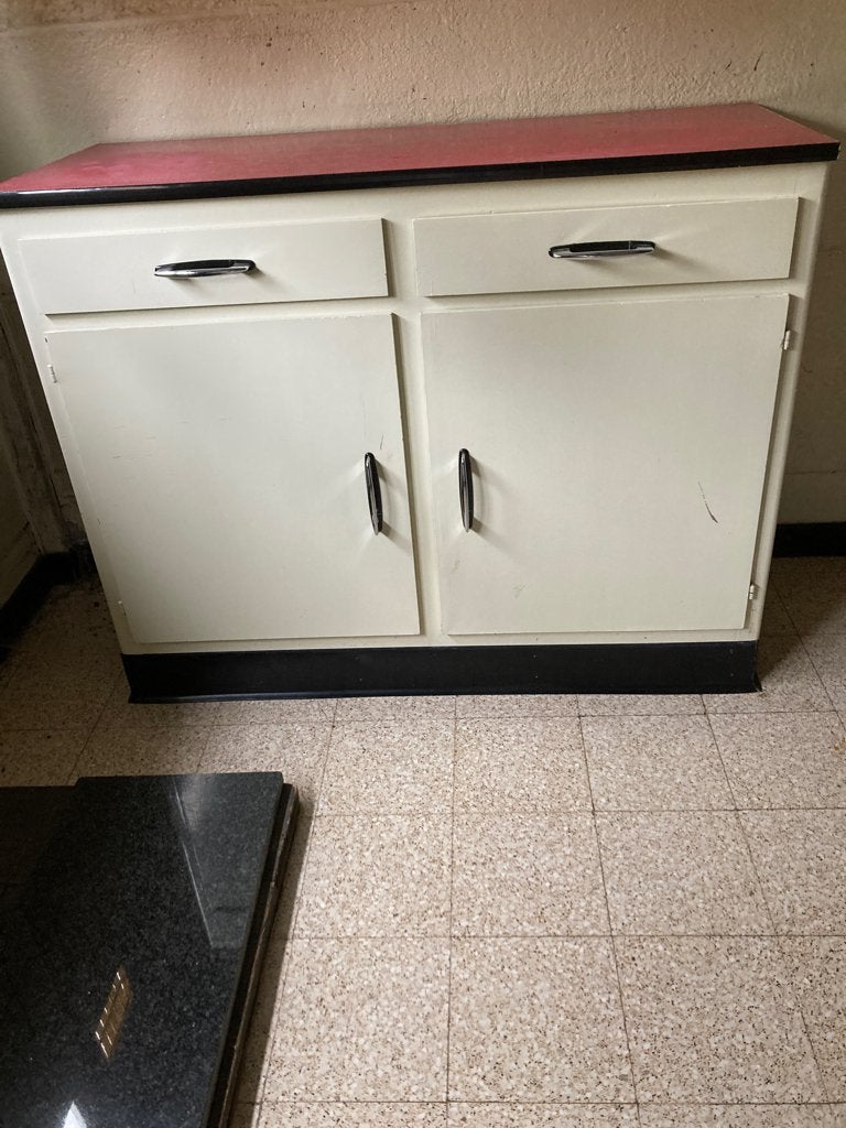 Vintage Keukenkast, Ophalen