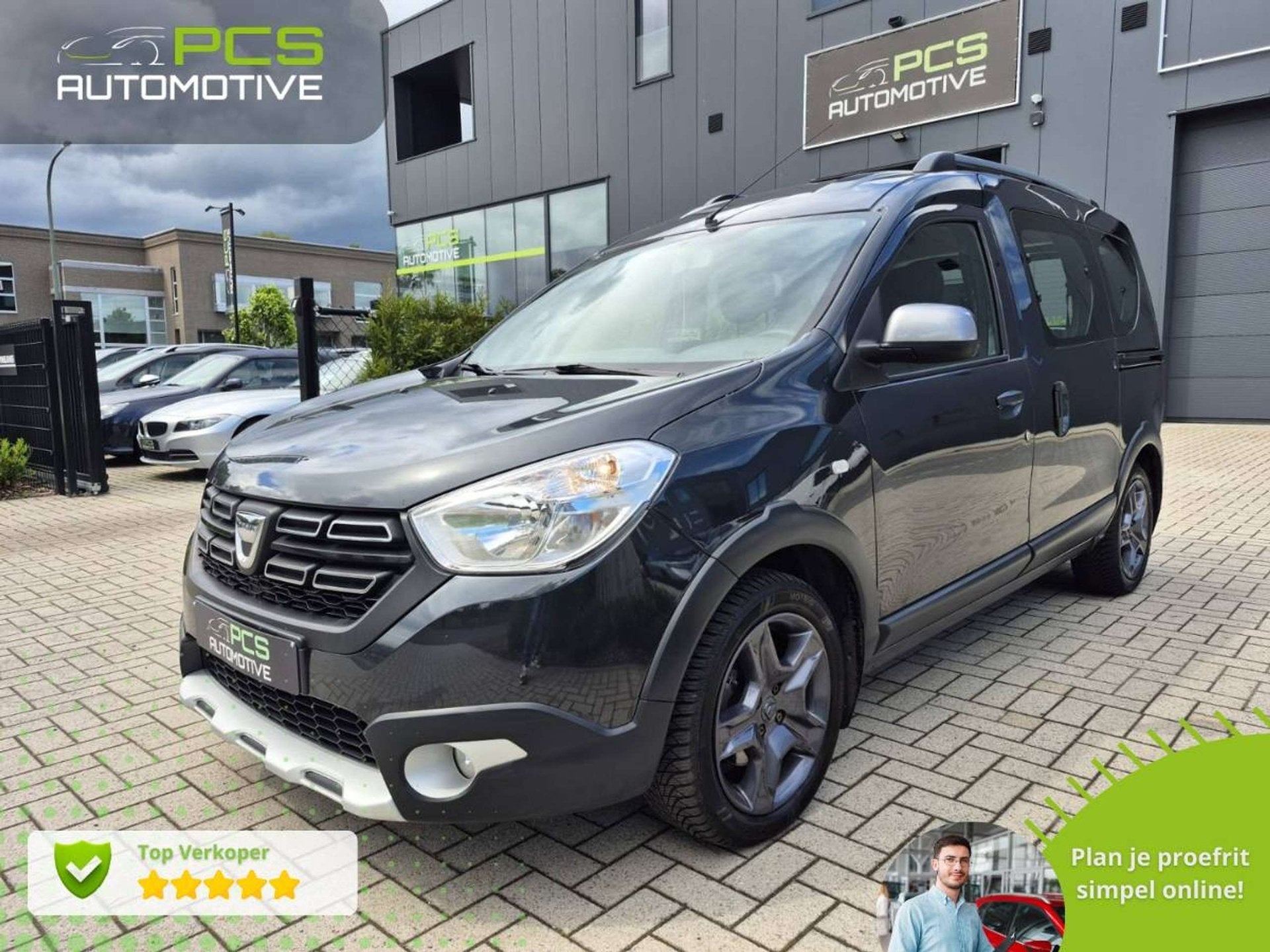 Dacia Dokker Stepway 1.2 TCe / 136.000KM / 2017, Autos, Dacia, 6 portes, Euro 6, Entreprise, Autre carrosserie