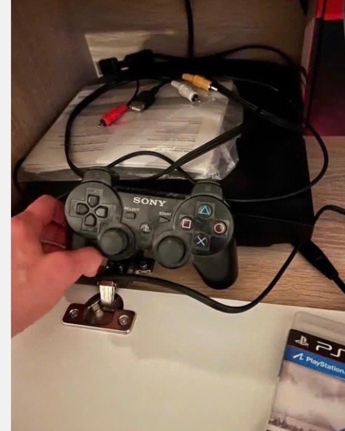 PlayStation 3 + 3 spelletjes, Ophalen, Gebruikt
