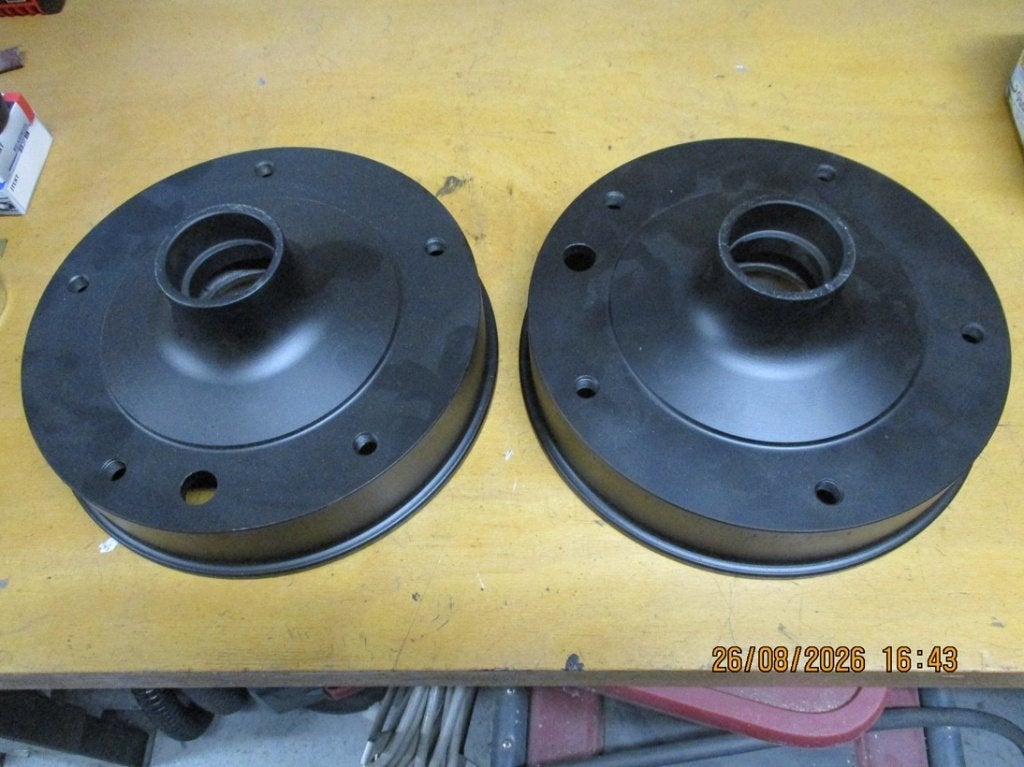 Tambours avant neufs VW Cox - Karmann-Ghia 1952-57, Enlèvement ou Envoi, Neuf, Pièces Oldtimer ou Ancêtre
