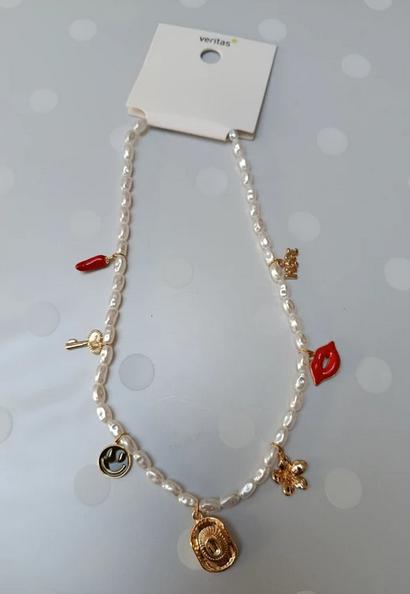 Halsketting, Handtassen en Accessoires, Ophalen of Verzenden, Nieuw, Met hanger