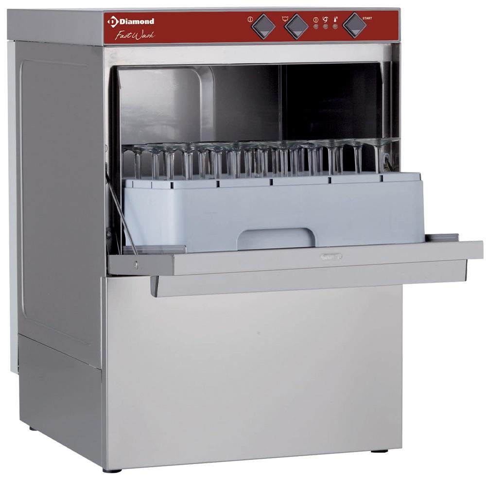 Vierkante mand voor glas en vaatwasser 450x450 mm + vacuümpo, Verzenden, Nieuw, Overige materialen, Overige typen