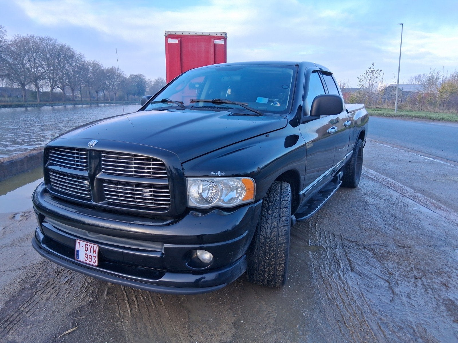 Ram 5.7 LPG, Autos, Cuir, Achat, 4 portes, Noir