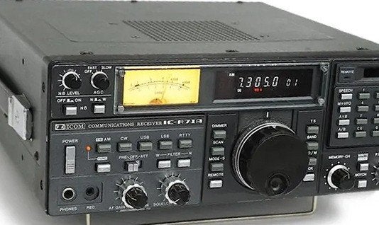 ICOM IC-R71 ontvanger, Ophalen of Verzenden, Gebruikt, Ontvanger