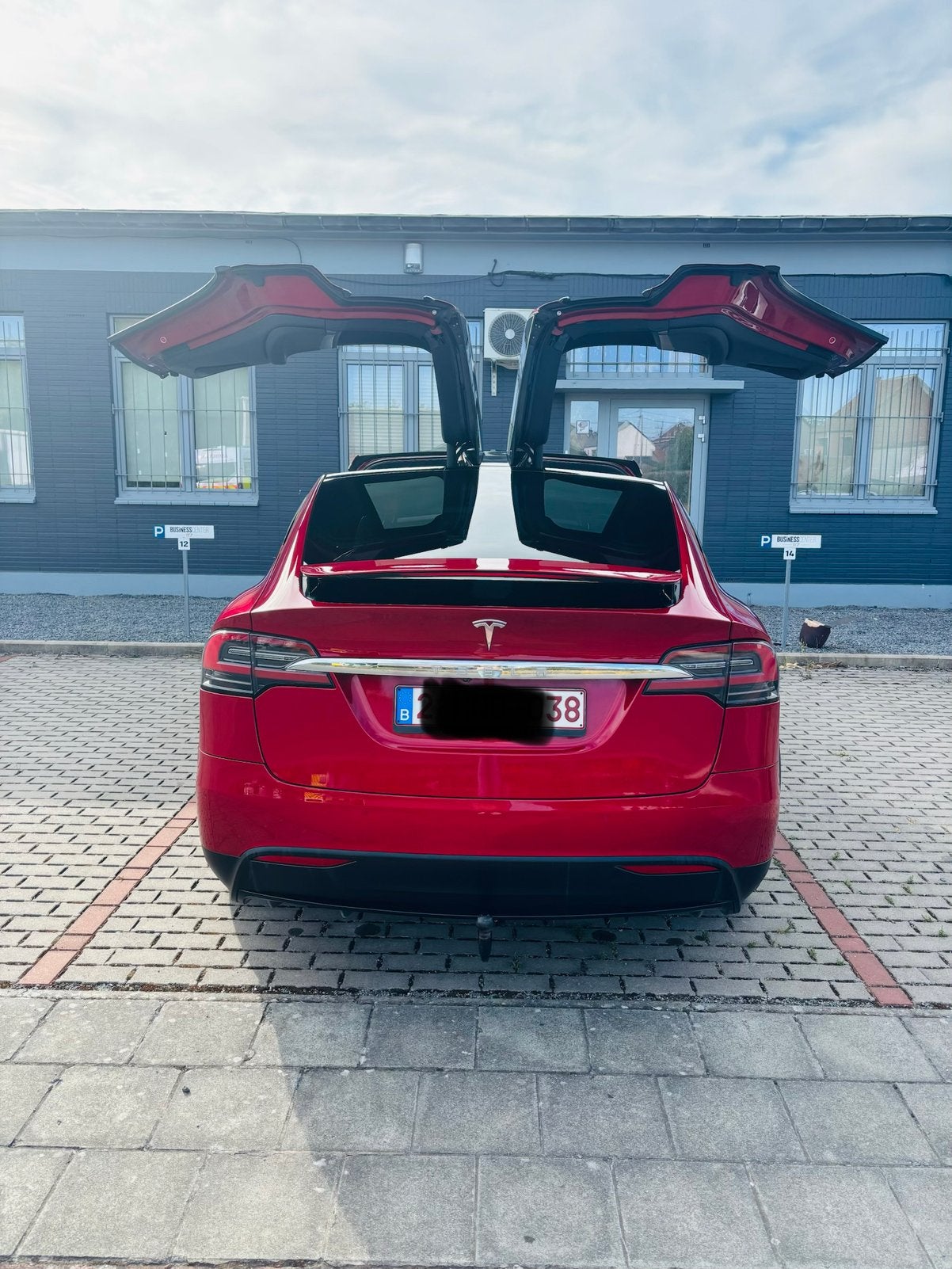 Tesla model x P100D, Autos, Tesla, Rouge, Model X, Achat, Euro 6