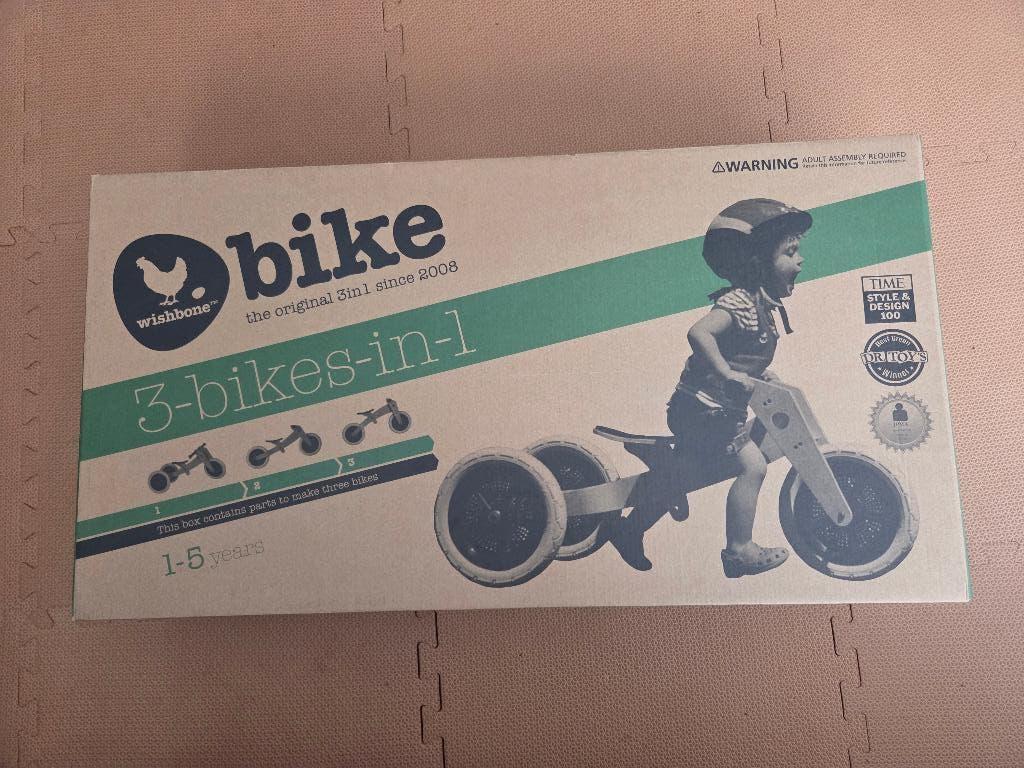 NIEUWE Wishbone modulaire driewieler / loopfiets, Kinderen en Baby's, Speelgoed | Buiten | Voertuigen en Loopfietsen, Nieuw, Loopfiets