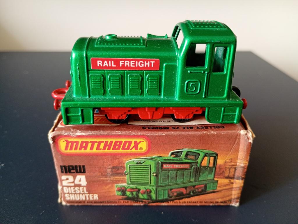 Lesney Matchbox Superfast #24 Diesel Shunter dans une boîte, Enlèvement ou Envoi