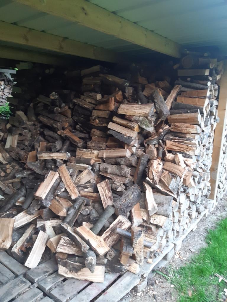 Bois de chauffage, 3 tot 6 m³, Ophalen, Overige houtsoorten, Blokken