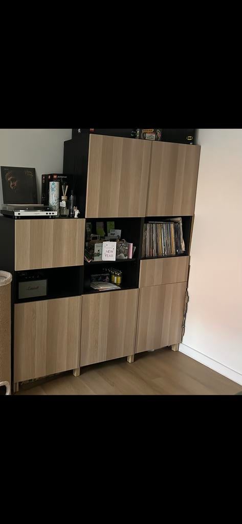 Besta kastencombinatie ikea, Huis en Inrichting, Kasten | Wandmeubels, Ophalen, Zo goed als nieuw