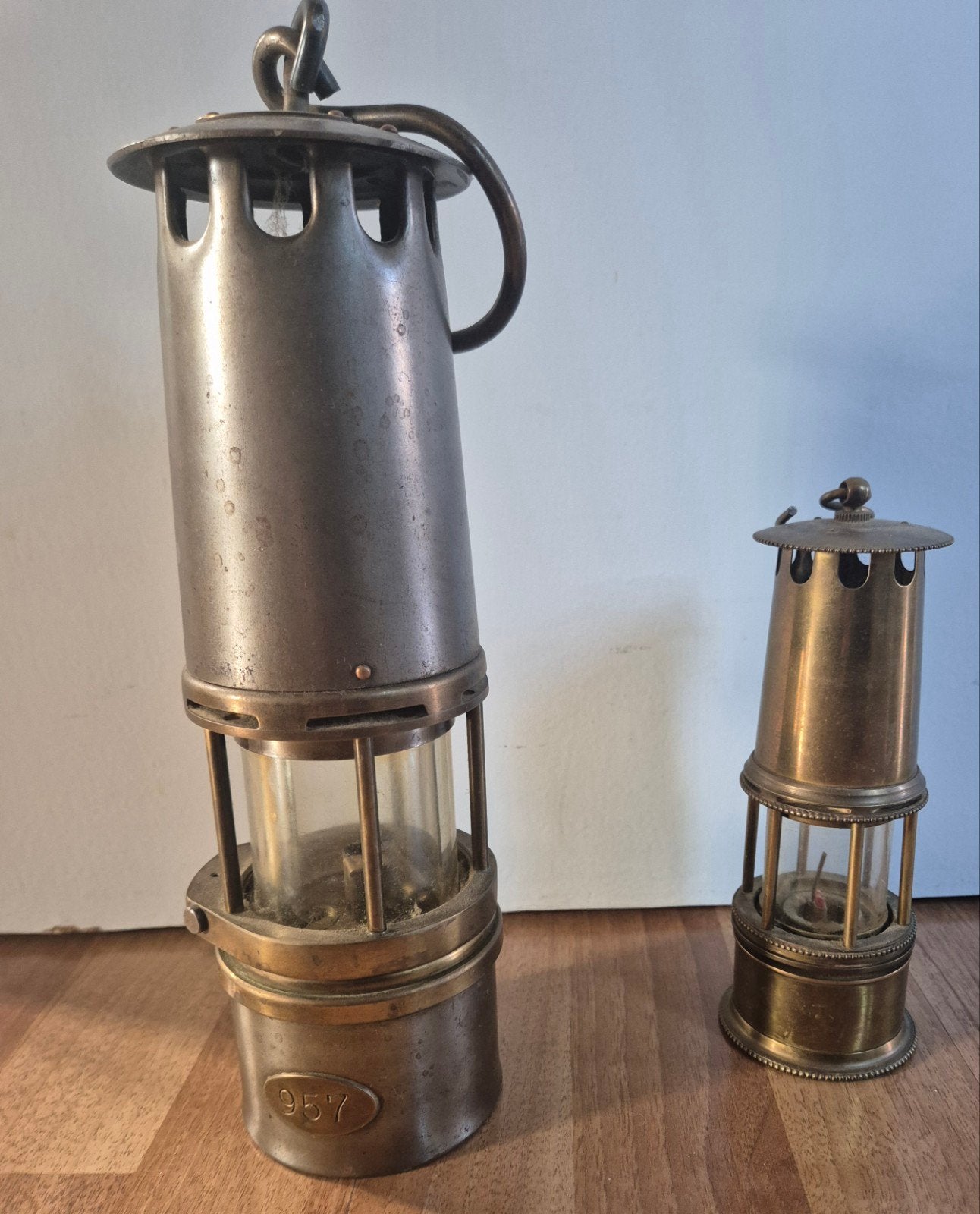 mijn werkers lampen, Antiek en Kunst, Ophalen, Koper