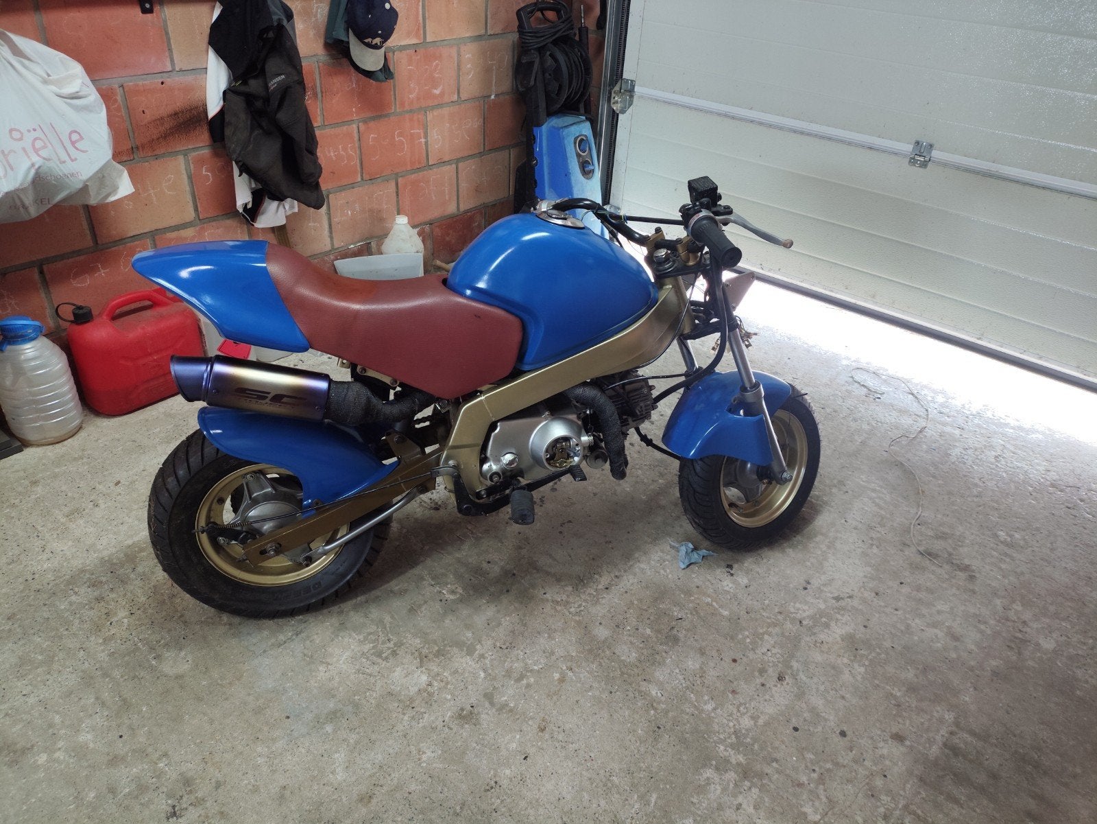 Skyteam PBR, Fietsen en Brommers, Minibikes, Midibikes en Pitbikes, Ophalen, Gebruikt, Skyteam/zenhua, Overige typen