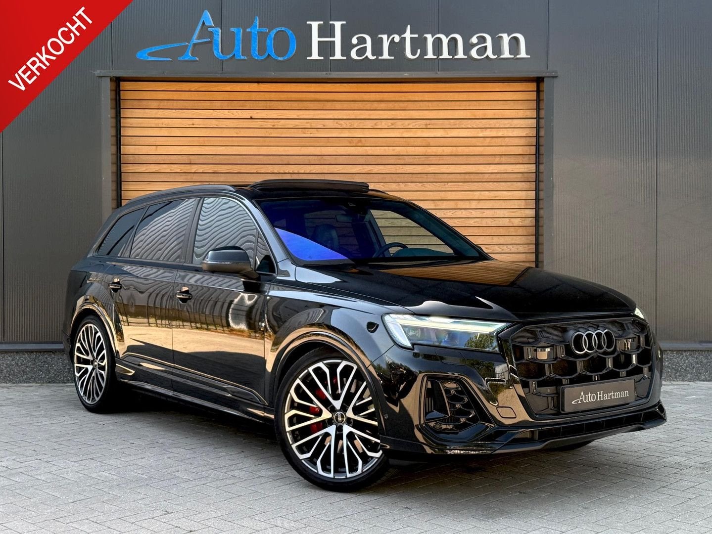 Audi Q7 55 TFSI e quattro Pro Line S 4W-BESTURING|RS-SEATS|B, Auto's, Automaat, Adaptive Cruise Control, Bedrijf, Hybride Elektrisch/Benzine