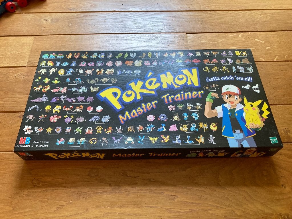 Pokémon Master Trainer (MB), Hobby en Vrije tijd, Vijf spelers of meer, Ophalen, Zo goed als nieuw, MB