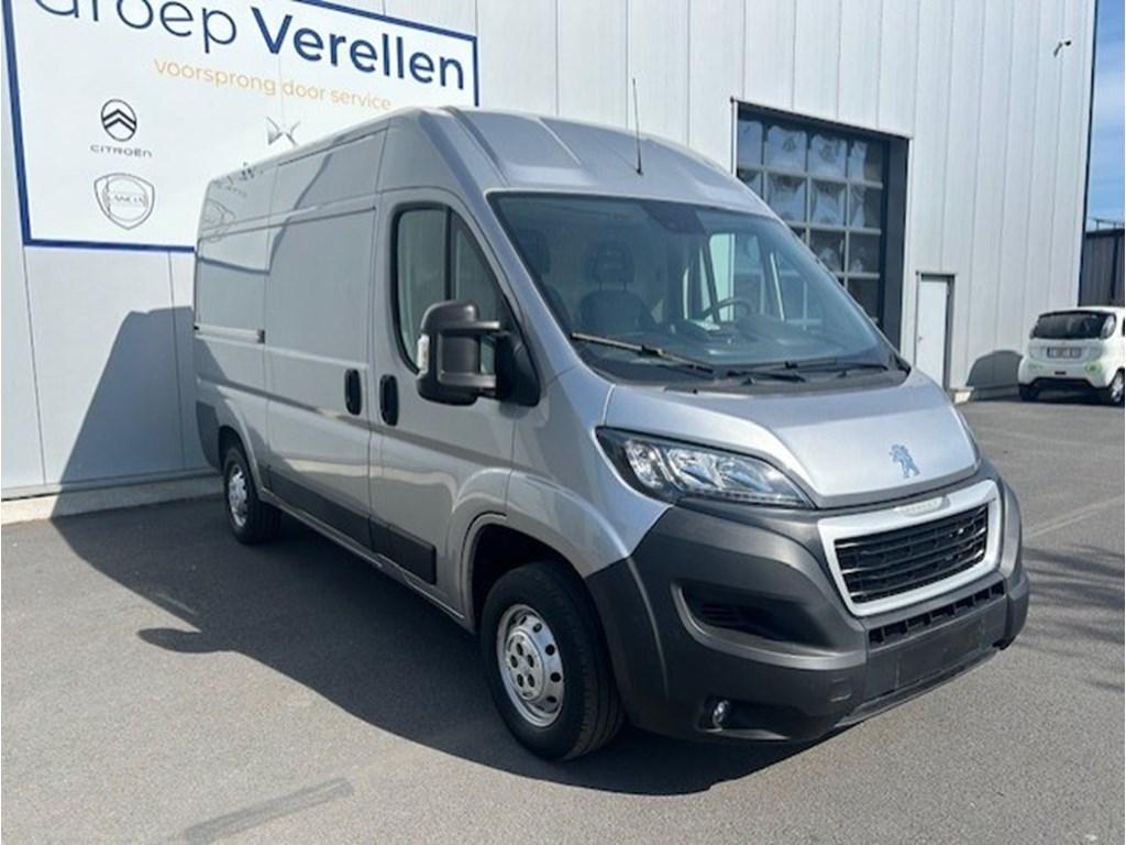 Peugeot Boxer L2H2 BlueHDI 140Pk, Auto's, Peugeot, 122 kW, Bedrijf, Zilver of Grijs, Te koop
