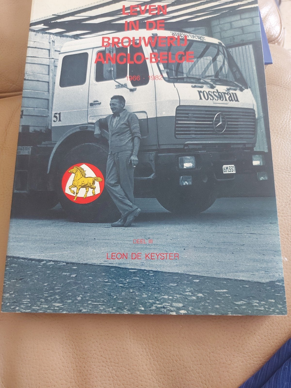 leven in de brouwerij Anglo-Belge, Boeken, Vervoer en Transport, Ophalen, Zo goed als nieuw