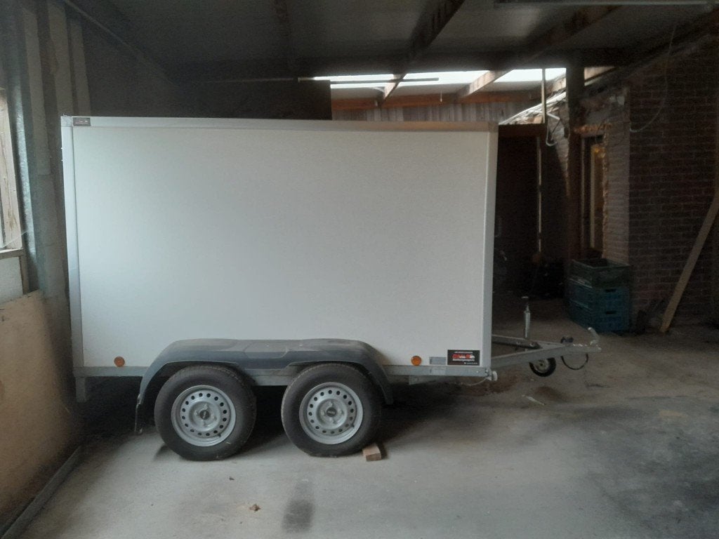 Gesloten aanhangwagen, Auto diversen, Aanhangers en Bagagewagens, Ophalen, Zo goed als nieuw