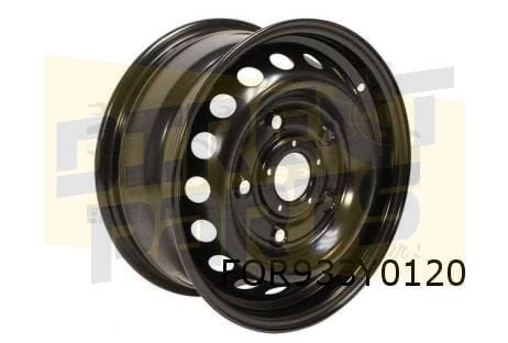 Ford Transit Custom velg staal 6.5J x 15" (zwart / gebruikt, Neuf, 15 pouces, -, Véhicule de tourisme