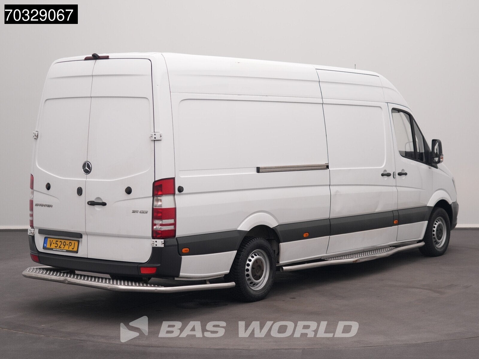 Mercedes Sprinter 311 CDI Automaat L3H2 Camera Euro6 L3 Pakk, Auto's, Bestelwagens en Lichte vracht, Automaat, Stof, Euro 6, 4 cilinders