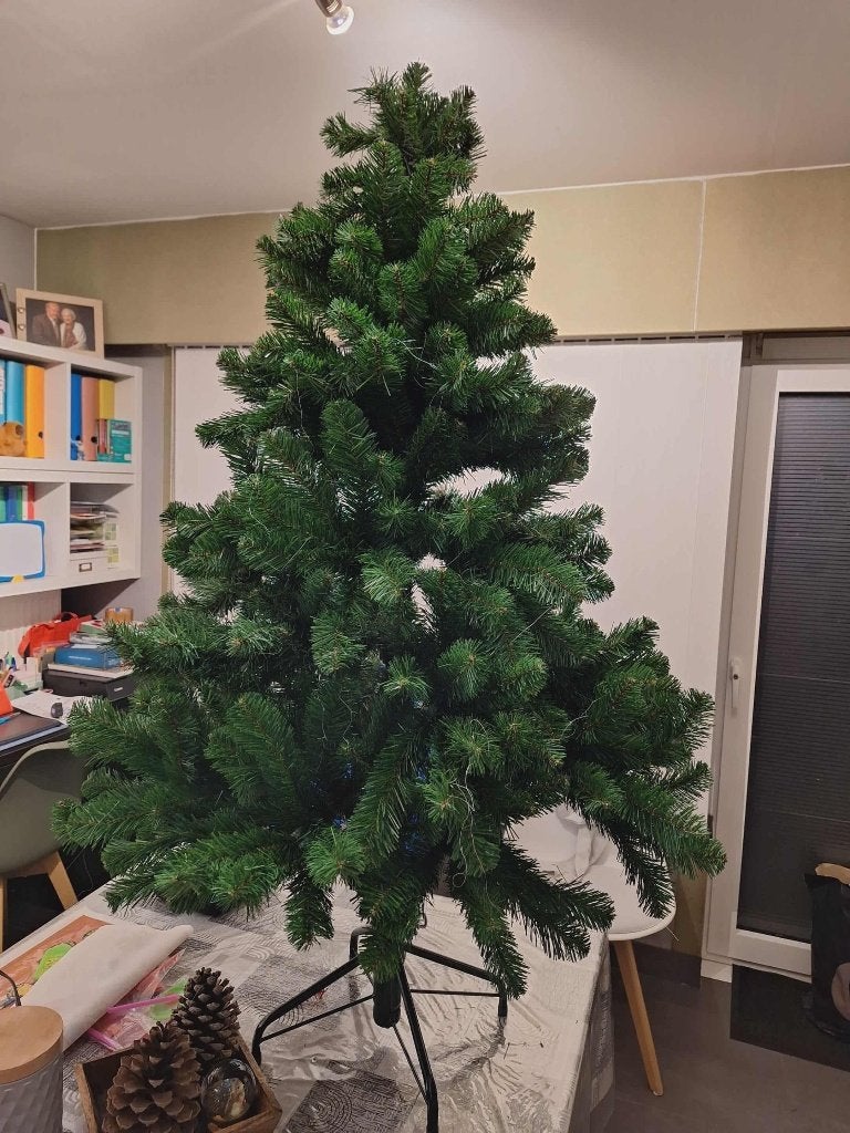 groene kerstboom, Ophalen of Verzenden, Gebruikt