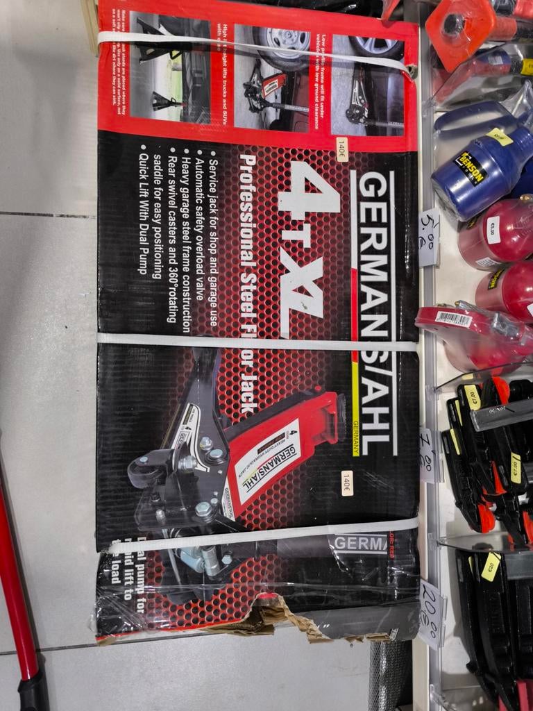 Garage krik 4 ton proffesionele, Auto diversen, Krikken, Ophalen of Verzenden