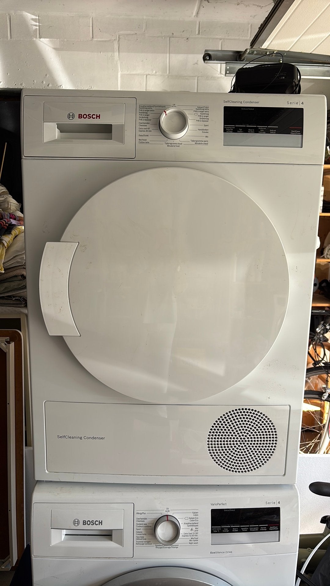 Wasmachine en droogkast Bosch serie 4, Elektronische apparatuur, Ophalen, Gebruikt, 4 tot 6 kg, Bovenlader