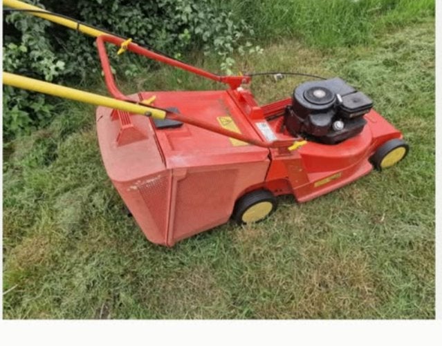 grasmaaier wolf/ benzine, Tuin en Terras, Ophalen, Gebruikt, WOLF-Garten, Balkmaaier