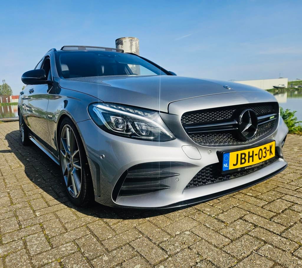 Mercedes C43 amg /C450., Auto's, Mercedes-Benz, Automaat, Zwart, Alcantara, 5 zetels