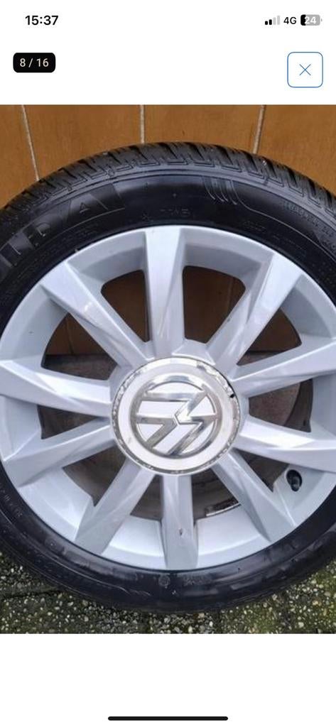 VW UP 15” Ravenna 4x100 All Season banden 2x5-2x6 mm., 15 pouces, 4 Saisons, Pneu(s), Enlèvement
