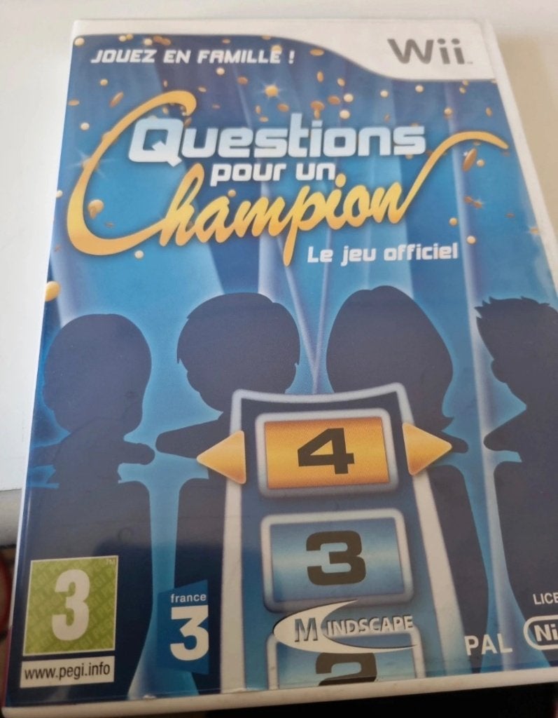 Jeux WII, Enlèvement, Utilisé